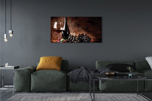 Obraz canvas pohár vína 125x50 cm