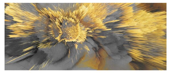 Obraz - Zlatá expanzia (120x50 cm)
