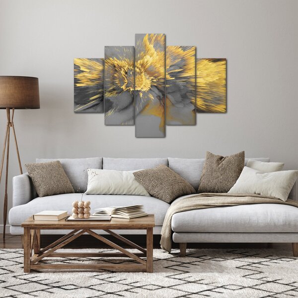 Obraz - Zlatá expanzia (150x105 cm)