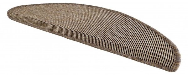 Vopi Nášľapy na schody Nature NEW prírodný polkruh, samolepiaci - 28x65 polkruh (rozmer vrátane ohybu)