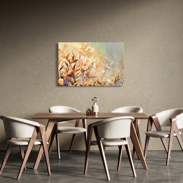 Obraz - Maľované rastliny (90x60 cm)