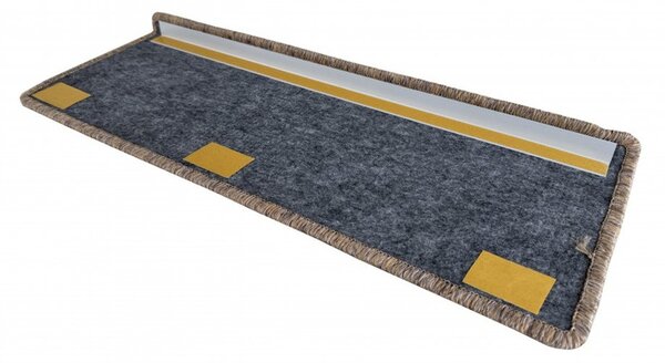 Vopi Nášľapy na schody Nature NEW prírodný obdĺžnik, samolepiaci - 24x65 obdĺžnik (rozmer vrátane ohybu)