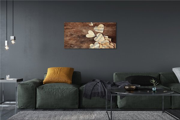 Obraz canvas srdce 100x50 cm
