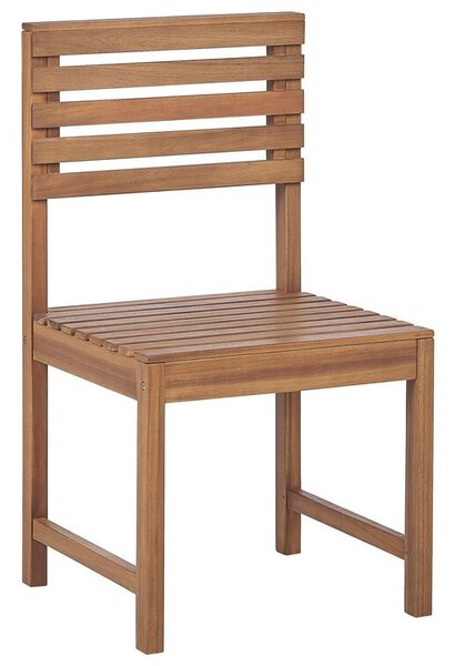 Záhradná stolička Tammi (svetlé drevo). Akcia -11%. Vlastná spoľahlivá doprava až k Vám domov. 1035808