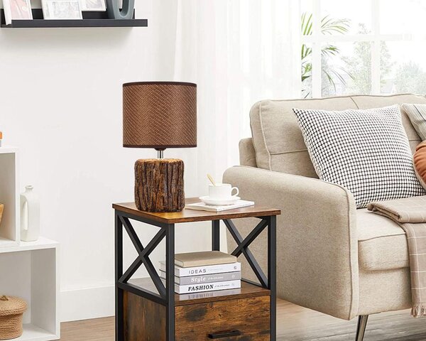 STOLNÁ LAMPA, E27, 18/31 cm Novel - Interiérové svietidlá