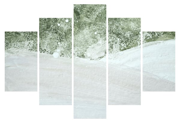 Obraz - Abstrakcia štetcami (150x105 cm)