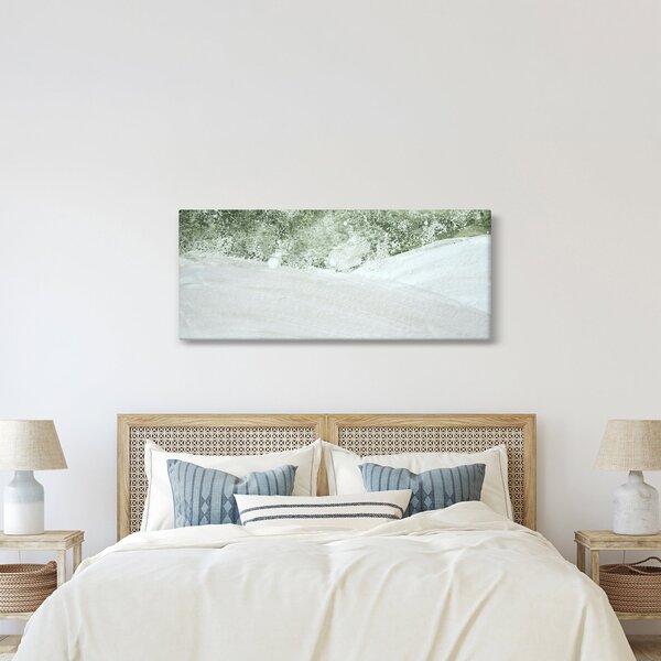 Obraz - Abstrakcia štetcami (120x50 cm)