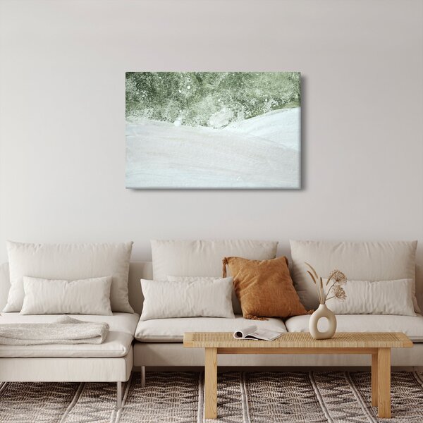 Obraz - Abstrakcia štetcami (90x60 cm)