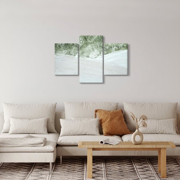 Obraz - Abstrakcia štetcami (90x60 cm)