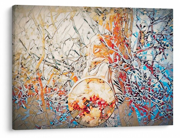 Obraz - Mozaiková abstrakcia (70x50 cm)