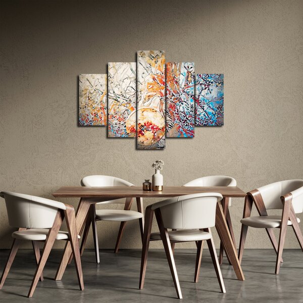 Obraz - Mozaiková abstrakcia (150x105 cm)