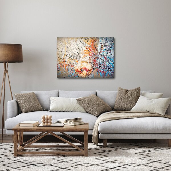 Obraz - Mozaiková abstrakcia (70x50 cm)