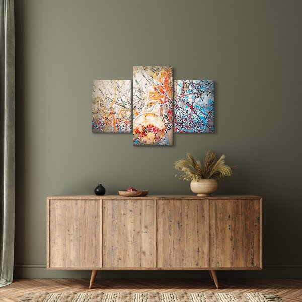Obraz - Mozaiková abstrakcia (90x60 cm)
