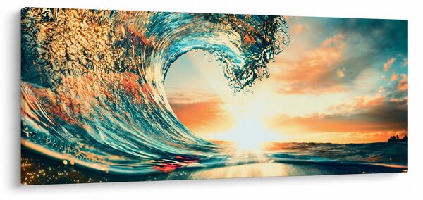 Obraz - Vlna (120x50 cm)