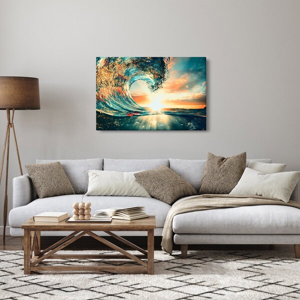 Obraz - Vlna (90x60 cm)