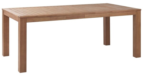 Záhradný stôl 190x105 cm (svetlé drevo). Akcia -10%. Vlastná spoľahlivá doprava až k Vám domov. 1035888