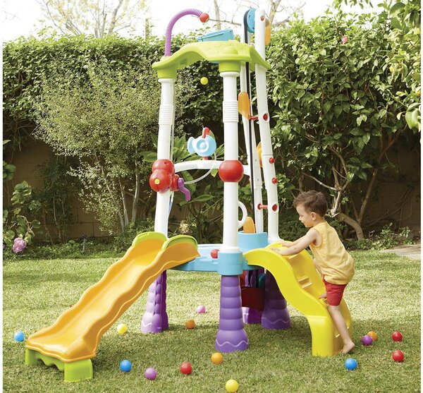 Producent niezdefiniowany Little Tikes veľké detské ihrisko so šmýkačkou a vodným delom SP0788