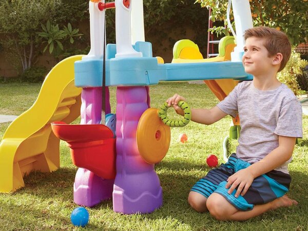 Producent niezdefiniowany Little Tikes veľké detské ihrisko so šmýkačkou a vodným delom SP0788