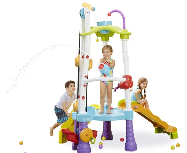 Producent niezdefiniowany Little Tikes veľké detské ihrisko so šmýkačkou a vodným delom SP0788