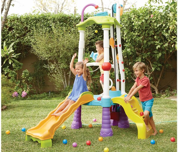 Producent niezdefiniowany Little Tikes veľké detské ihrisko so šmýkačkou a vodným delom SP0788