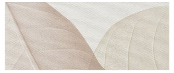 Obraz - Texturované listy (120x50 cm)