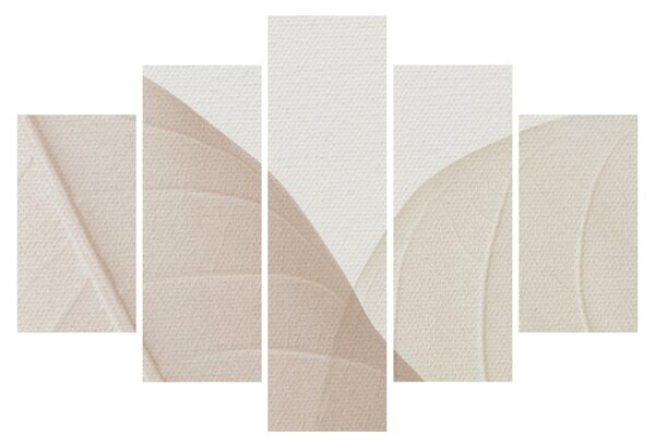 Obraz - Texturované listy (150x105 cm)