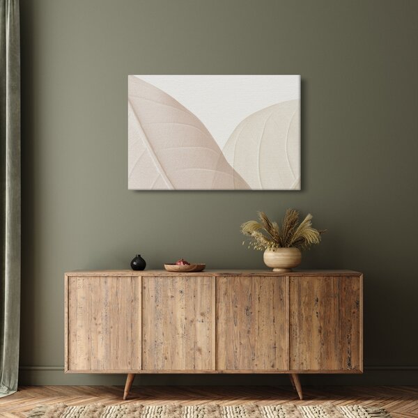 Obraz - Texturované listy (90x60 cm)