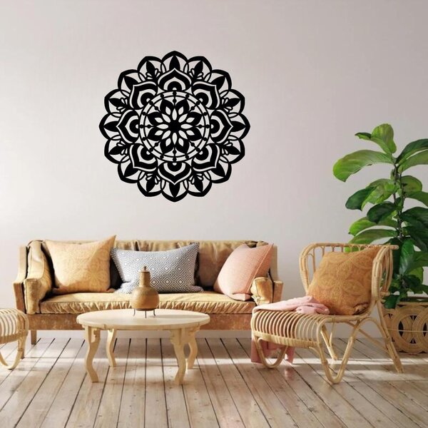 Drevená mandala na stenu - Lara III - 60cm