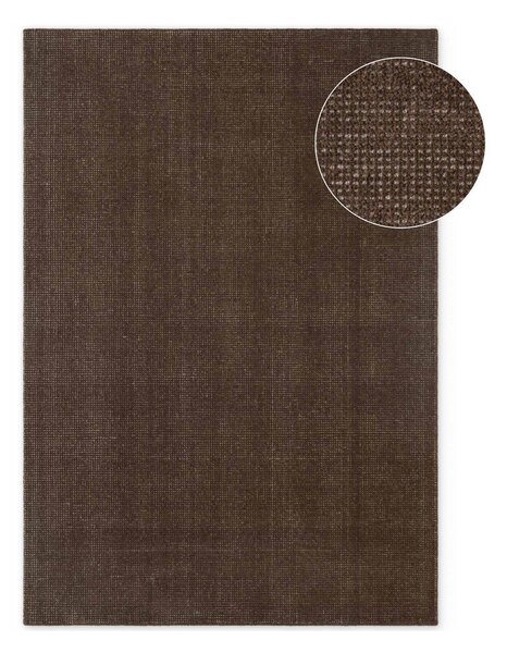 Hnedý ručne tkaný vlnený koberec 120x170 cm Greenwich – Ted Baker