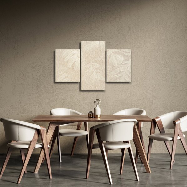 Obraz - Listy v textúre (90x60 cm)
