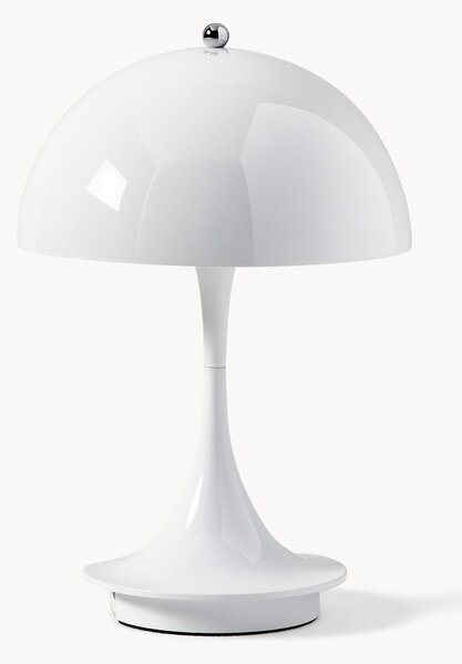 Malá prenosná stolová LED lampa Panthella 160, dizajn Verner Panton