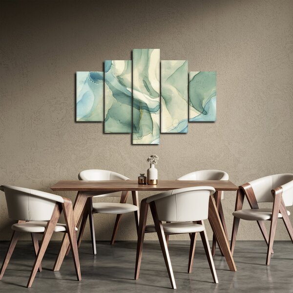 Obraz - Atramentová abstrakcia 3 (150x105 cm)