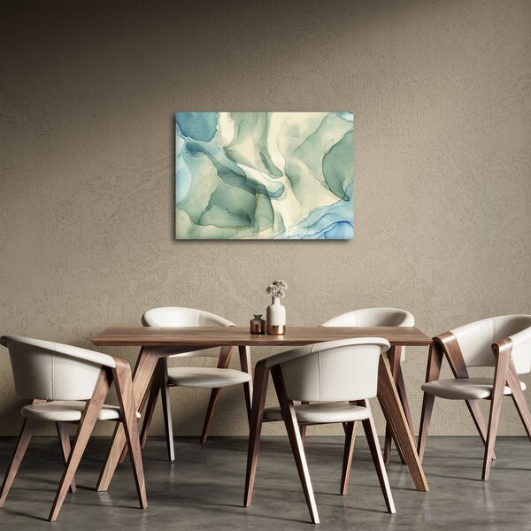 Obraz - Atramentová abstrakcia 3 (70x50 cm)