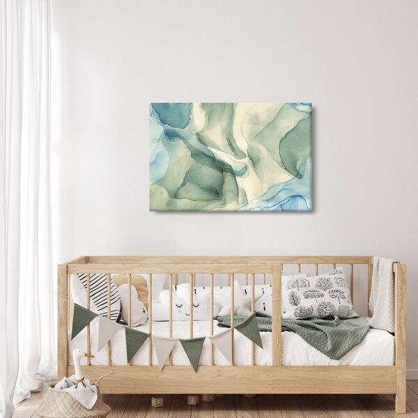 Obraz - Atramentová abstrakcia 3 (90x60 cm)