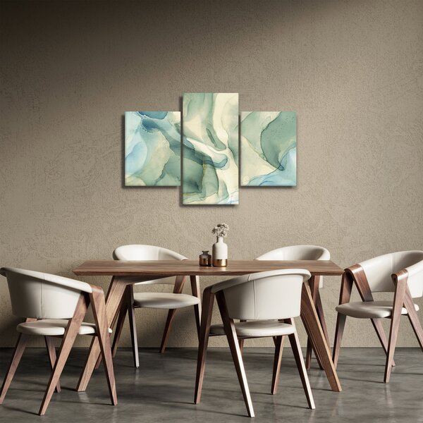 Obraz - Atramentová abstrakcia 3 (90x60 cm)