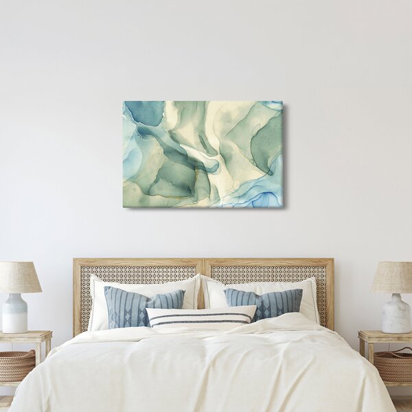 Obraz - Atramentová abstrakcia 3 (90x60 cm)