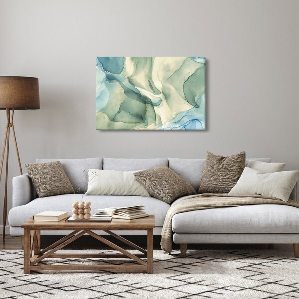 Obraz - Atramentová abstrakcia 3 (90x60 cm)