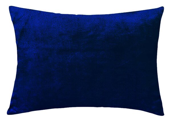 XPOSE® Mikroplyšová obliečka na vankúš - tmavo modrá 70x90 cm