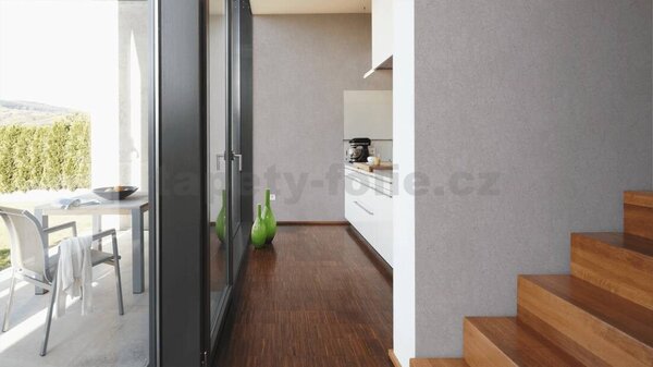 Vliesové tapety na stenu Metropolitan Stories 3 39177-2, rozmer 10,05 m x 0,53 m, moderná omietkovina sivá so striebornou štruktúrou, A.S. CRÉATION