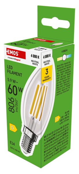 FILAMENTOVÁ LED ŽIAROVKA E14 - Doplnky k svietidlám