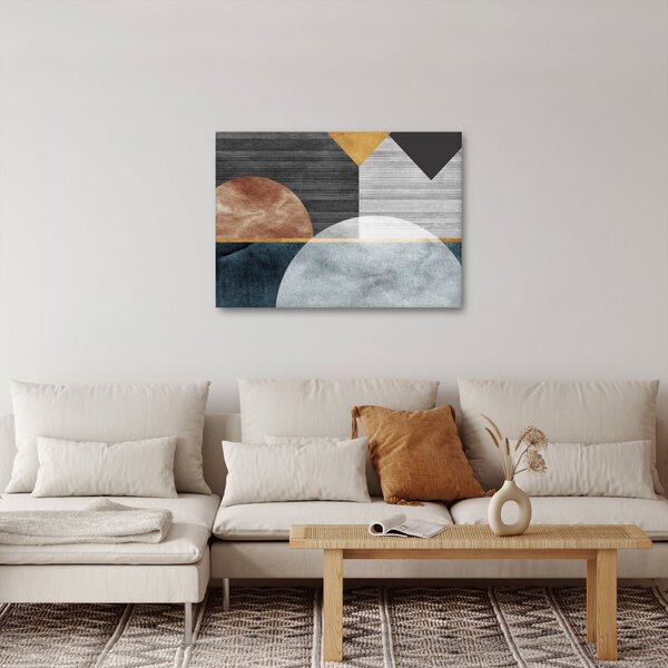 Obraz - Tvary a textúry (70x50 cm)