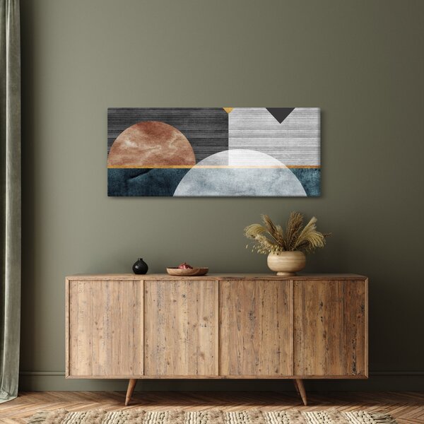 Obraz - Tvary a textúry (120x50 cm)