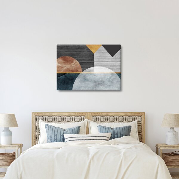 Obraz - Tvary a textúry (70x50 cm)