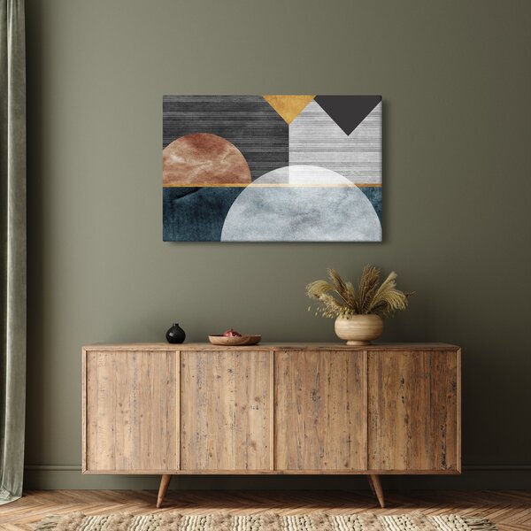 Obraz - Tvary a textúry (90x60 cm)