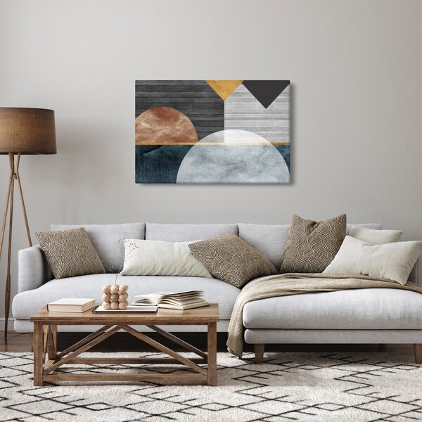 Obraz - Tvary a textúry (90x60 cm)