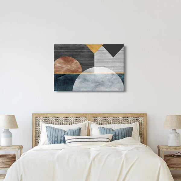 Obraz - Tvary a textúry (90x60 cm)