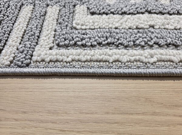 Koberec MILANO 011 gray cream - 60x100 cm
