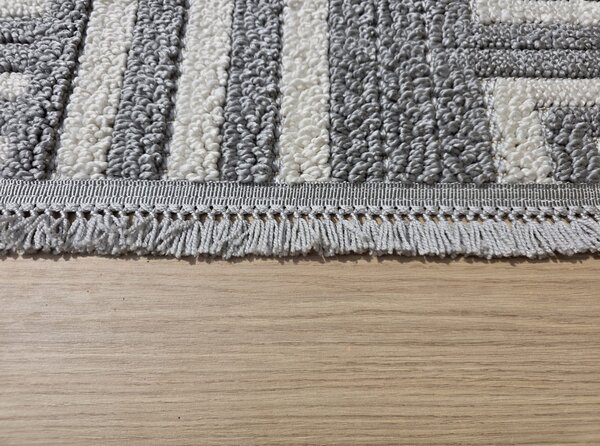 Koberec MILANO 011 gray cream - 60x100 cm