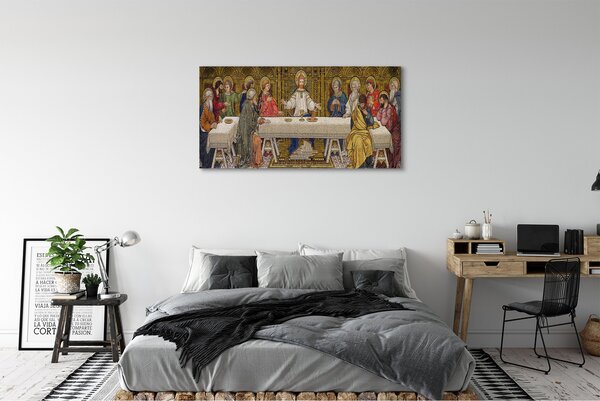 Obraz canvas Art posledná večera 125x50 cm