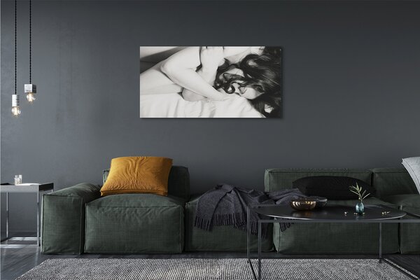 Obraz canvas spiace ženu 125x50 cm